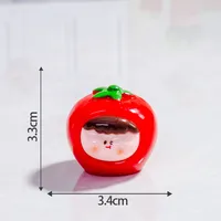 3D Resin Fruit Doll Accessories Large Cream Color Gel Micro Landscape Dollhouse Blind Box Collection Toys sku image 3