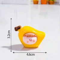3D Resin Fruit Doll Accessories Large Cream Color Gel Micro Landscape Dollhouse Blind Box Collection Toys sku image 4