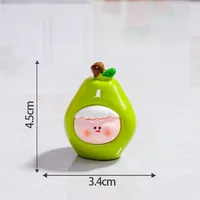3D Resin Fruit Doll Accessories Large Cream Color Gel Micro Landscape Dollhouse Blind Box Collection Toys sku image 5