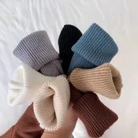 Slim-Fit Half Turtleneck Knitted Sweater Women's Early Autumn Solid Color Bottoming Shirt Casual Style Long Sleeve Top main image 2