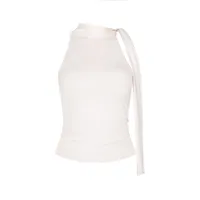 Fashion Sexy Short Top Women's Sleeveless Tight Open Belly Fashion Small Shirt Urban Style Spring And Summer Solid Color Commute Friendly main image 5