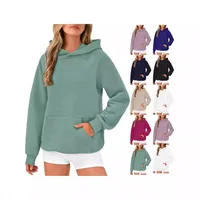 Fashion Long Sleeve Hooded Sweater Women's Autumn And Winter New Sportswear Comfortable Round Neck Sweater With Pockets main image 1