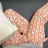 Cartoon Bear Print Ladies Home Pants Spring And Autumn New Casual And Comfortable Breathable Pajamas Sweet Cute Style main image 4