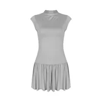 Fashion Ladies Casual Slim-Fit Pleated Dress Sleeveless Unique Beauty Mini Skirt Polyester Spring And Summer Urban Style main image 5