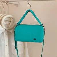 Women's Nylon Solid Color Streetwear Square Zipper Shoulder Bag main image 2