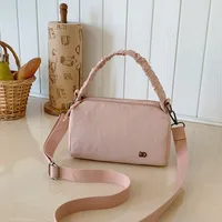 Women's Nylon Solid Color Streetwear Square Zipper Shoulder Bag main image 3