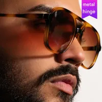 New Retro Driving Sunglasses Unisex  Style Ins Popular Double Bridge Frog Shape Sunglasses main image 1
