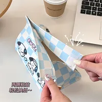 Tengyi Original Cute Cartoon Leather Tissue Box Car Storage Simple Style PVC Material Household Tissue Holder main image 2