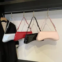 Women's Pu Leather Solid Color Streetwear Pillow Shape Flip Cover Shoulder Bag main image 1