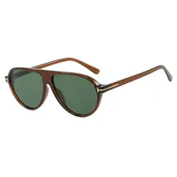 Fashion T-Type Frog Glasses Women's Sunglasses Street Style Back Buckle Sunglasses Travel Fashion Matching Sun Protection main image 5