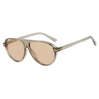 Fashion T-Type Frog Glasses Women's Sunglasses Street Style Back Buckle Sunglasses Travel Fashion Matching Sun Protection main image 6