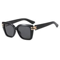 Large Square Frame Sunglasses Ladies UV Protection To Make Round Face Thin-Looked Fashion Travel And Street Fashion Glasses main image 5
