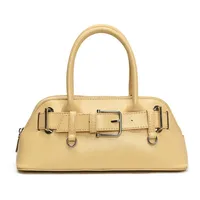 Women's Pu Leather Solid Color Streetwear Square Zipper Shoulder Bag sku image 4