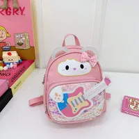 Kid'S Nylon Cartoon Cute Square Zipper Functional Backpack sku image 4