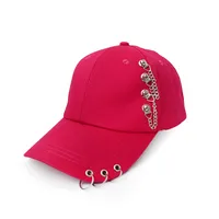Unisex Hip-hop Solid Color  Curved Eaves Baseball Cap sku image 6