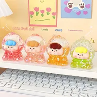 Acrylic Luminous Three-Dimensional Popular Fruit Baby Quicksand Small Ornaments Fruit Girl Oil Cartoon Creative DIY Fashion main image 1