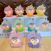 Cute Durian Flashing Luminous Doll Oil Quicksand Desktop Decoration Blind Box Blind Bag Doll Car Wholesale Gift main image 1