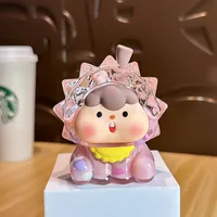 Cute Durian Flashing Luminous Doll Oil Quicksand Desktop Decoration Blind Box Blind Bag Doll Car Wholesale Gift sku image 8