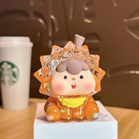 Cute Durian Flashing Luminous Doll Oil Quicksand Desktop Decoration Blind Box Blind Bag Doll Car Wholesale Gift sku image 9