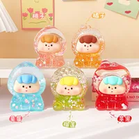 Acrylic Luminous Three-Dimensional Popular Fruit Baby Quicksand Small Ornaments Fruit Girl Oil Cartoon Creative DIY Fashion main image 2