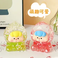 Acrylic Luminous Three-Dimensional Popular Fruit Baby Quicksand Small Ornaments Fruit Girl Oil Cartoon Creative DIY Fashion main image 3