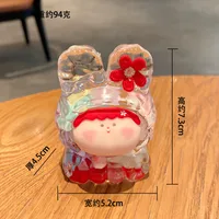 Creative Li Si Lilisi Macaron Super Cute Cartoon Modeling Quicksand Oil-Filled Decoration Blind Bag Wholesale sku image 2