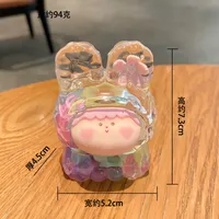 Creative Li Si Lilisi Macaron Super Cute Cartoon Modeling Quicksand Oil-Filled Decoration Blind Bag Wholesale sku image 3