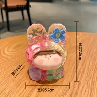 Creative Li Si Lilisi Macaron Super Cute Cartoon Modeling Quicksand Oil-Filled Decoration Blind Bag Wholesale sku image 6