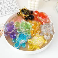 Flash XINGX Quicksand Cartoon Large Turtle Decoration Live Broadcast Blind Bag Match-up Office Desk Surface Panel Decoration Wholesale main image 1