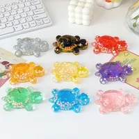 Flash XINGX Quicksand Cartoon Large Turtle Decoration Live Broadcast Blind Bag Match-up Office Desk Surface Panel Decoration Wholesale main image 3