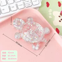 Flash XINGX Quicksand Cartoon Large Turtle Decoration Live Broadcast Blind Bag Match-up Office Desk Surface Panel Decoration Wholesale sku image 1