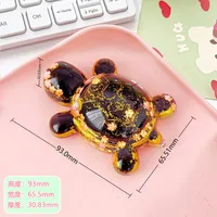 Flash XINGX Quicksand Cartoon Large Turtle Decoration Live Broadcast Blind Bag Match-up Office Desk Surface Panel Decoration Wholesale sku image 3