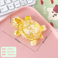Flash XINGX Quicksand Cartoon Large Turtle Decoration Live Broadcast Blind Bag Match-up Office Desk Surface Panel Decoration Wholesale sku image 5