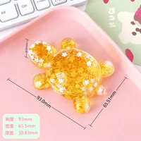 Flash XINGX Quicksand Cartoon Large Turtle Decoration Live Broadcast Blind Bag Match-up Office Desk Surface Panel Decoration Wholesale sku image 6