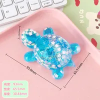 Flash XINGX Quicksand Cartoon Large Turtle Decoration Live Broadcast Blind Bag Match-up Office Desk Surface Panel Decoration Wholesale sku image 7