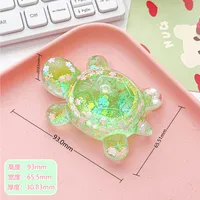 Flash XINGX Quicksand Cartoon Large Turtle Decoration Live Broadcast Blind Bag Match-up Office Desk Surface Panel Decoration Wholesale sku image 8