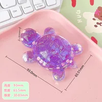 Flash XINGX Quicksand Cartoon Large Turtle Decoration Live Broadcast Blind Bag Match-up Office Desk Surface Panel Decoration Wholesale sku image 10