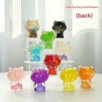 Tiktok Same Style Thin And Glittering Dried Flower Fox Cute Unforgettable Fantasy Oil Quicksand Decoration Creative Toy Gift Essentials main image 3