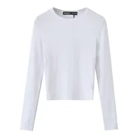Women's Clothing Hot Sale At  Modal Blended Long-Sleeved T-shirt sku image 8