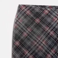 Women's Clothing  Ins Best-Selling Leisure All-Match A- Line Hem Plaid Silk Net Skirt main image 3