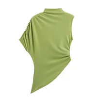 Women's Clothing  Top-Selling Product Fashion Asymmetric Design Elegant Versatile Top main image 3