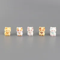 Cartoon Cute Kitty DIY Ornaments Micro Landscape Ornaments Gardening Decorative Resin Crafts Desktop Small Ornaments main image 3