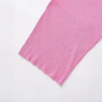 Women's Clothing Ins Internet Hot Bow Knitted Halter Top main image 4