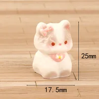 Cartoon Cute Kitty DIY Ornaments Micro Landscape Ornaments Gardening Decorative Resin Crafts Desktop Small Ornaments sku image 1