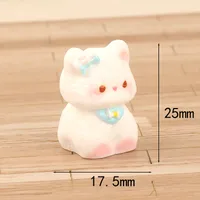 Cartoon Cute Kitty DIY Ornaments Micro Landscape Ornaments Gardening Decorative Resin Crafts Desktop Small Ornaments sku image 2