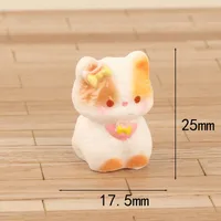 Cartoon Cute Kitty DIY Ornaments Micro Landscape Ornaments Gardening Decorative Resin Crafts Desktop Small Ornaments sku image 4