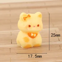 Cartoon Cute Kitty DIY Ornaments Micro Landscape Ornaments Gardening Decorative Resin Crafts Desktop Small Ornaments sku image 5