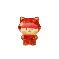 Tiktok Same Style Thin And Glittering Dried Flower Fox Cute Unforgettable Fantasy Oil Quicksand Decoration Creative Toy Gift Essentials main image 5