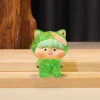 Tiktok Same Style Thin And Glittering Dried Flower Fox Cute Unforgettable Fantasy Oil Quicksand Decoration Creative Toy Gift Essentials sku image 7