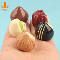 Resin Three-Dimensional Melon Seeds Baby DIY Ornament Accessories Keychain Car Red Dates Decoration Cute Grain Trendy Decoration main image 3